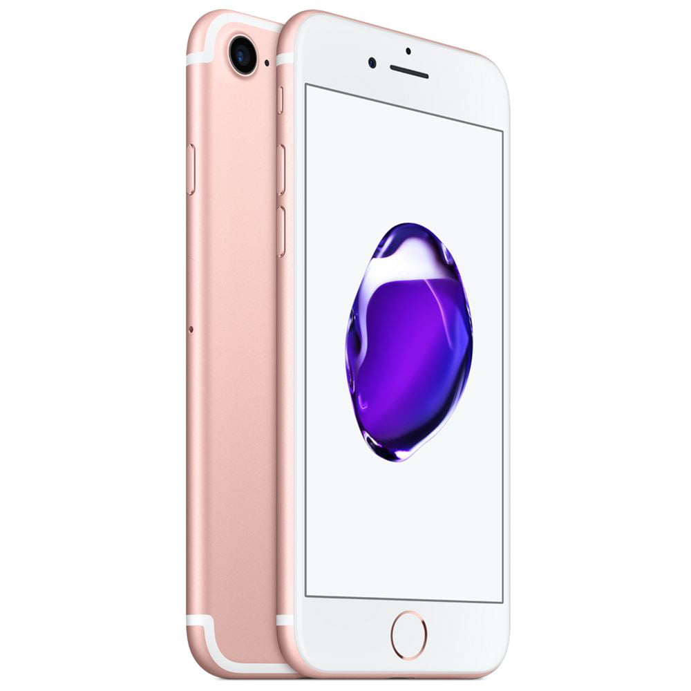 Refurbished Apple iPhone Mobile (Rose Gold, 128GB Storage)